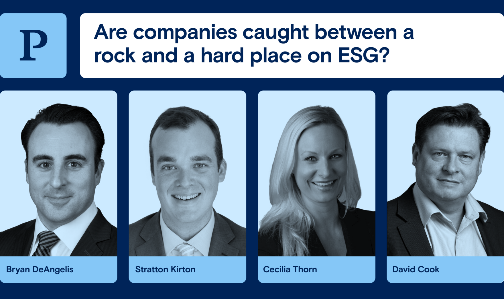 Are companies caught between a rock and a hard place on ESG?