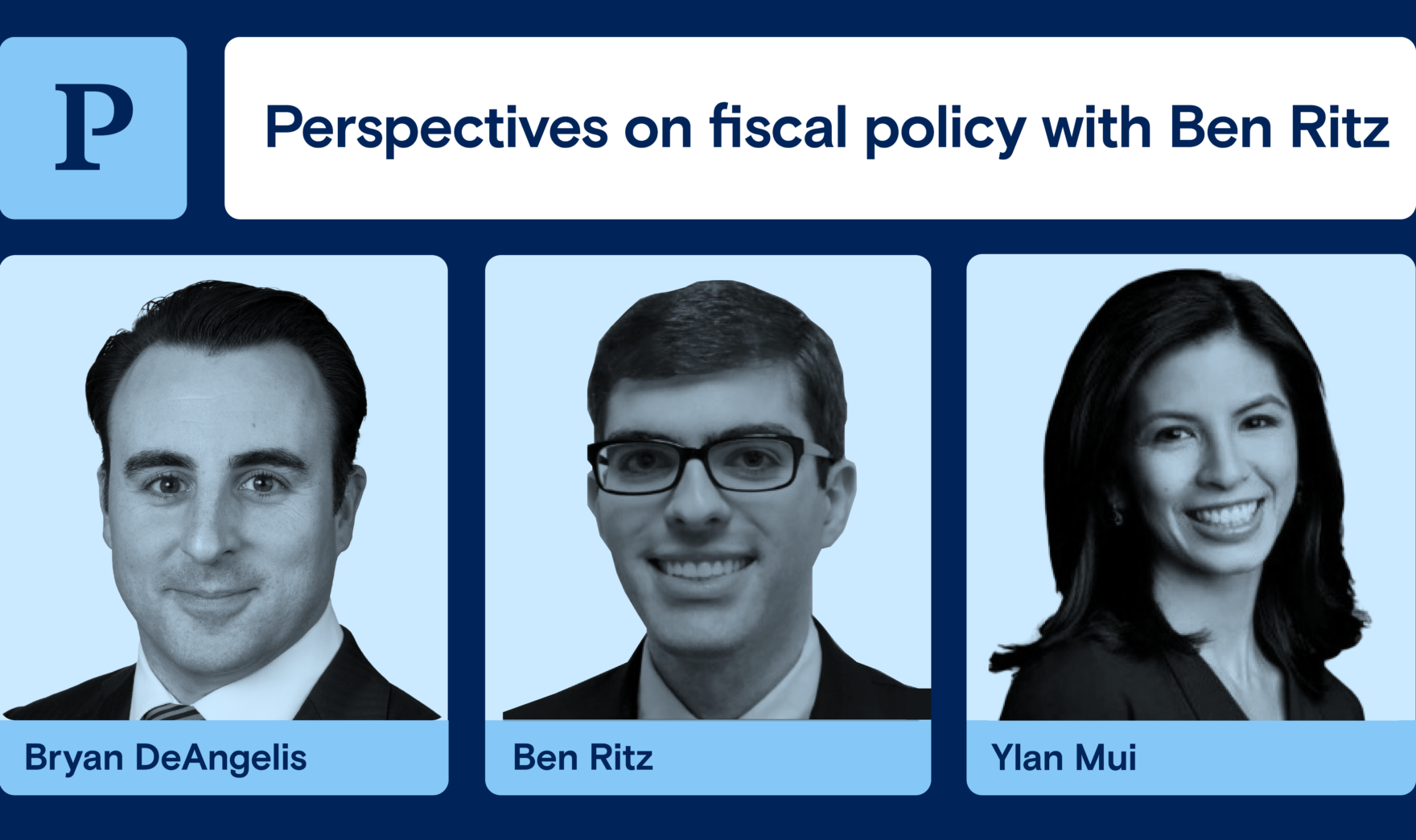 Perspectives on fiscal policy with Ben Ritz